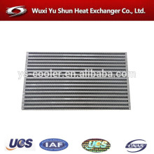 high performance aluminum customized radiator type intercooler core manufacturer